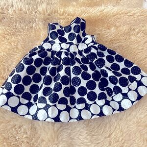 Polka Dot Dress with crinoline slip
